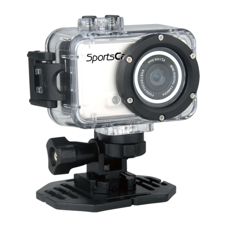 DV100 sports camera with 20 meter waterproof 